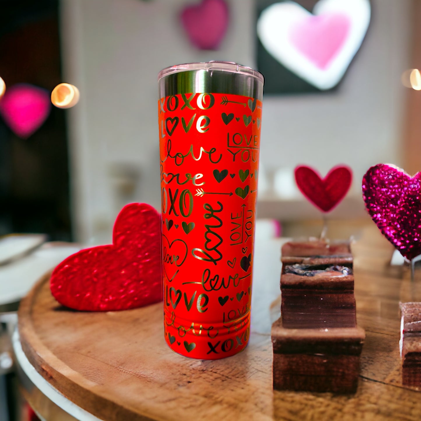 XOXO Valentine's Tumbler