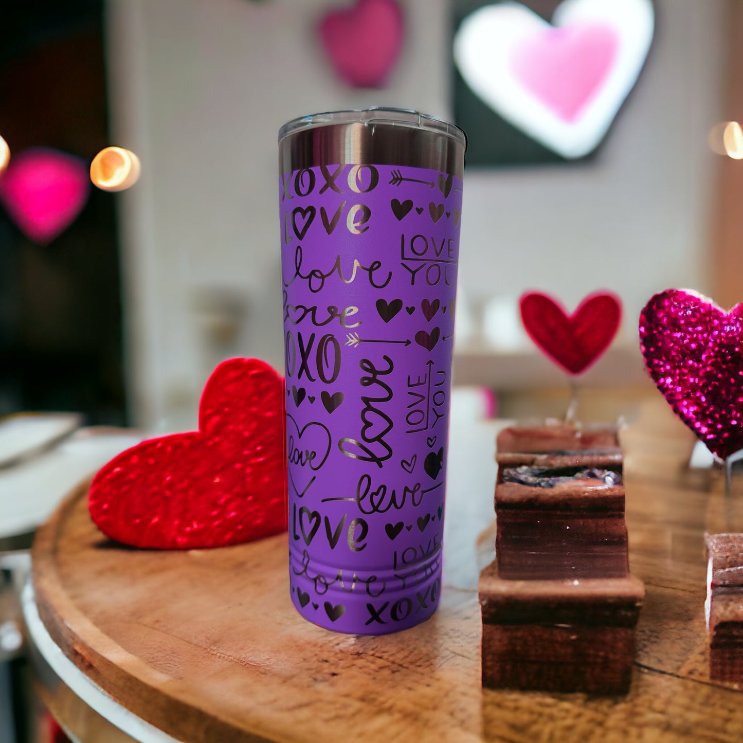 XOXO Valentine's Tumbler